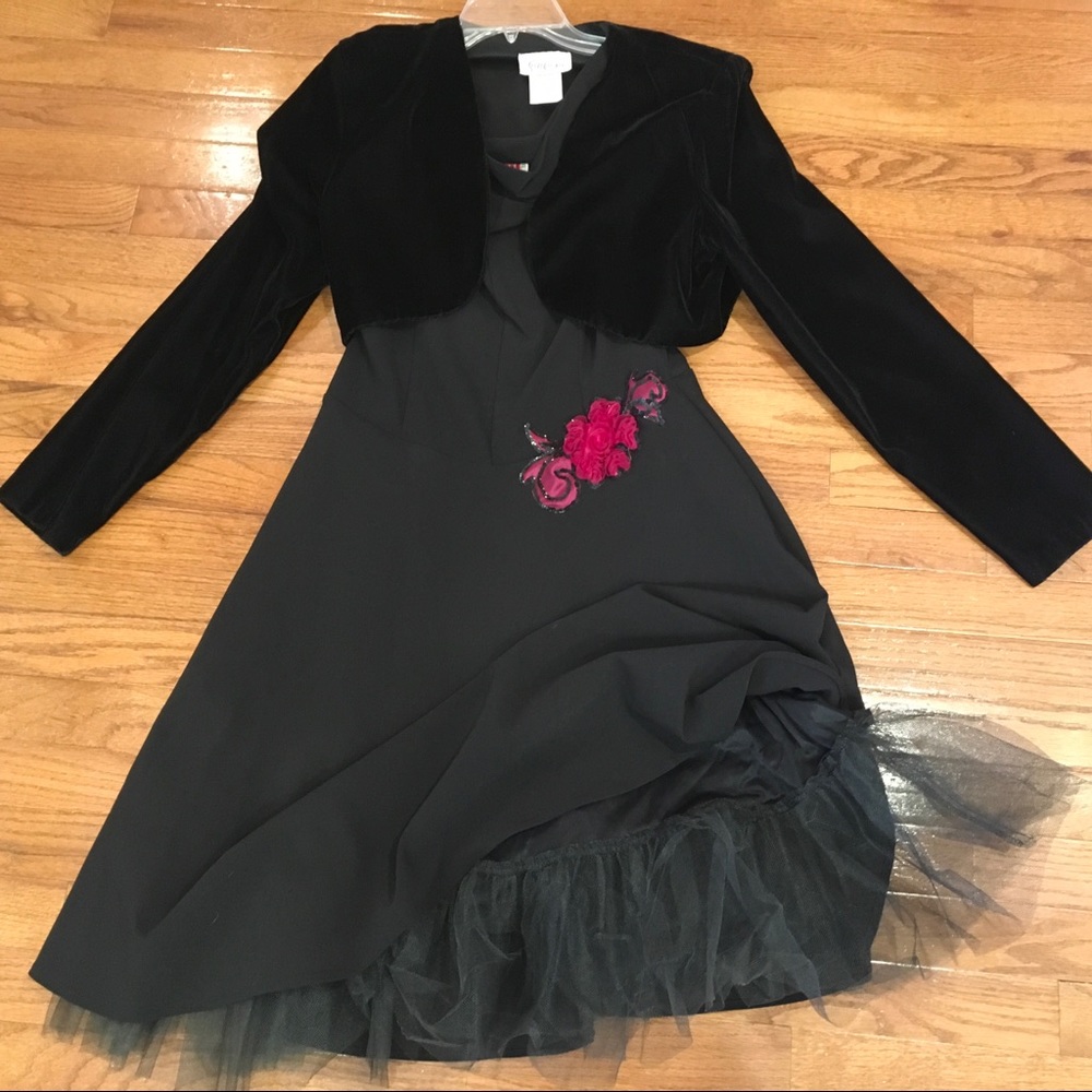 ❤️SALE❤️Party Dress With Jacket Size 11 junior